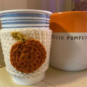 Crochet Pumpkin Cozy (Hand Crocheted)